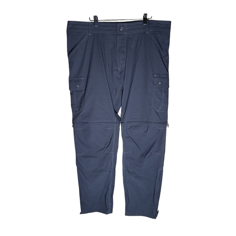 Kuhl Stealth Renegade Men's Convertible Cargo Pants Dark Gray, Size 40x32 NWOT